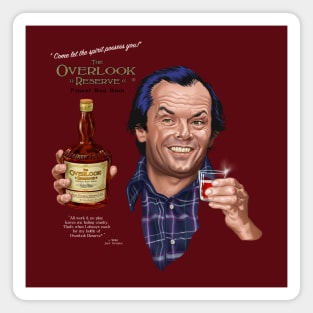 The Overlook - Finest Red Rum Magnet